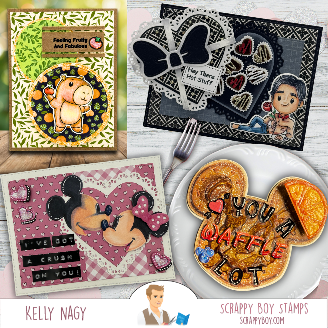 Exciting New Projects Featuring Scrappy Boy Stamps’ January 2026 Release!&nbsp;🎉