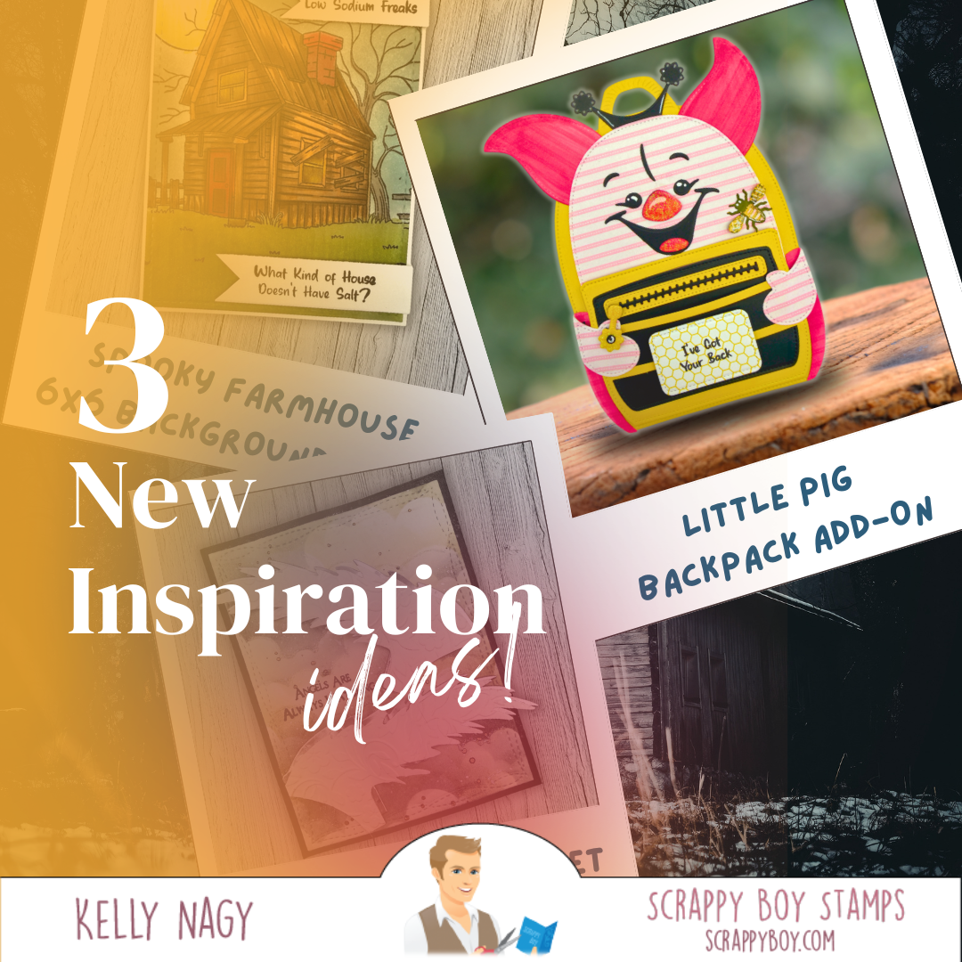 In today’s feature, I’m sharing three distinct card designs created using Scrappy Boy Stamps’ newest release. Each project highlights a different product and&nbsp;aesthetic: